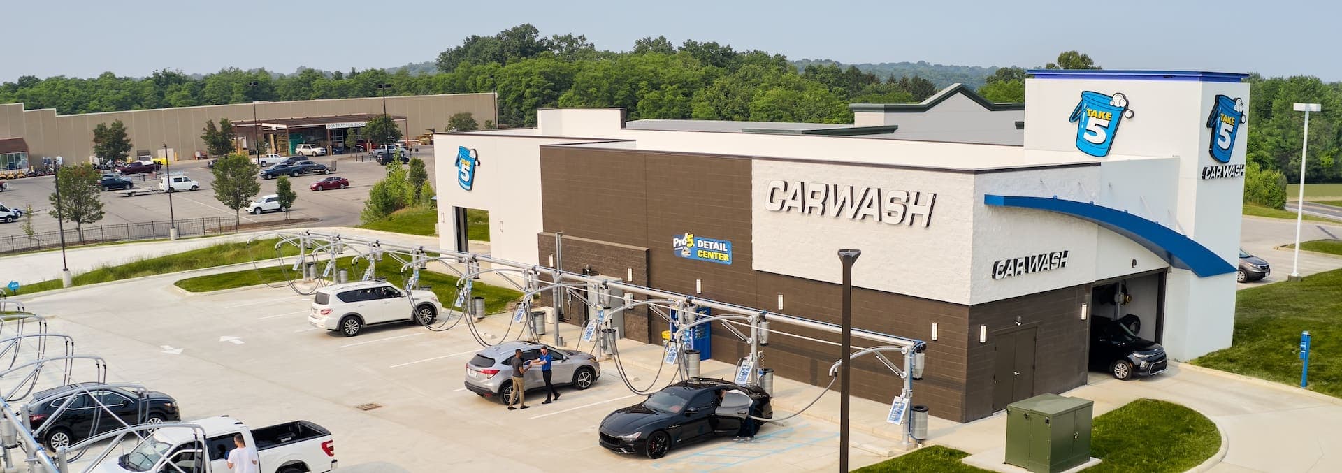 Take 5 Car Wash location