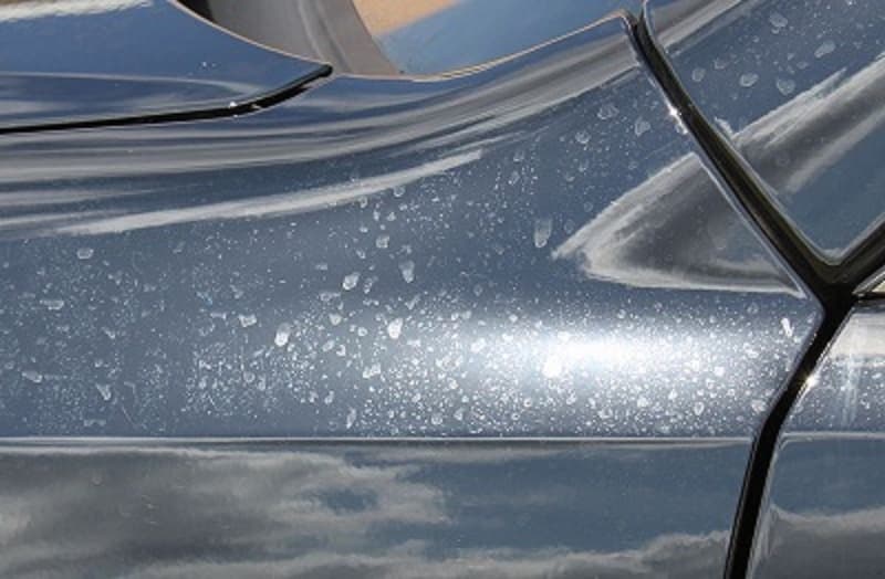 Why water spots form and what they do to your paint